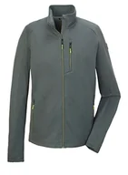 Kurtki męskie - killtec Męska kurtka Powerstretch ze stójką KOS 92 MN FLX JCKT, ciemnozielona, 4XL, 42800-000 - miniaturka - grafika 1