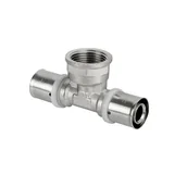 Łączniki, trójniki, kształtki - Trójnik Pex zaprasowany 20 x 1/2 x 20 gwint wewnętrzny - miniaturka - grafika 1