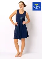 Piżamy damskie - KOSZULA KEY LND-764 A25 (kolor granat, rozmiar L) - miniaturka - grafika 1