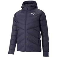 Kurtki męskie - Kurtka Męska Puma Pwrwarmn Packlite Hd 600 Down Granatowa 587703 06-L - miniaturka - grafika 1