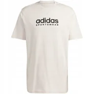 Koszulki męskie - Koszulka męska adidas All SZN Graphic Tee pudrowy róż IC9810 S - miniaturka - grafika 1