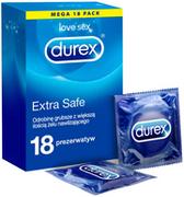 Prezerwatywy - Prezerwatywy Durex Extra Safe Wariant/Rozmiar: 1 op, 18 szt|| - miniaturka - grafika 1
