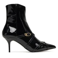 Botki damskie - Botki LOVE MOSCHINO JA21047G1NIH000 Czarny - miniaturka - grafika 1