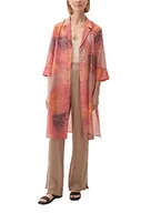 Bluzki damskie - s.Oliver BLACK LABEL Bluzka damska, rękaw 3/4, pomarańczowa, 48 (DE), pomarańczowy - miniaturka - grafika 1