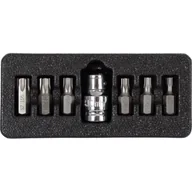 Bity - Zestaw końcówek TORX SECURITY T20-T55 7 sztuk S2 PROLINE - miniaturka - grafika 1