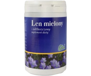 odtłuszczony LEN mielony FLOS 200g - Suplementy naturalne - miniaturka - grafika 1