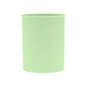 Przyborniki na biurko - Donau, Pojemnik na długopisy Life pastel 95x75 mm okrągły, Zielony - miniaturka - grafika 1