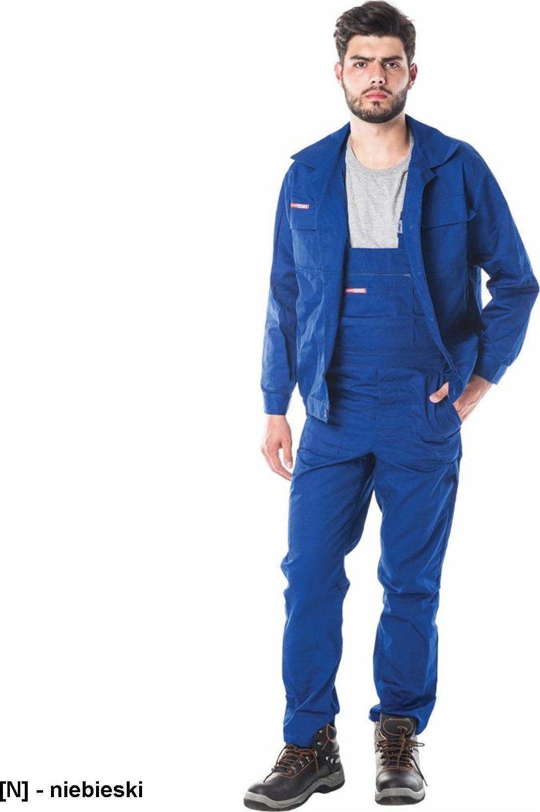 R.E.I.S. UM - ubranie robocze typu MASTER - niebieski 188x146-150x160