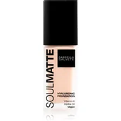 Podkłady do twarzy - Gabriella Salvete Soulmatte Hyaluronic Foundation podkład 30 ml dla kobiet 01 Cold Porcelain - miniaturka - grafika 1
