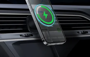 Magnetyczny uchwyt samochodowy z indukcyjnym ładowaniem na telefon, Baseus  CW01 na telefon (czarny) - Uchwyty samochodowe do telefonów - miniaturka - grafika 7