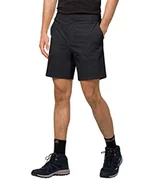 Spodenki damskie - Jack Wolfskin Męskie Szorty Pack & Go M Swobodne, Czarny, Xxl - miniaturka - grafika 1