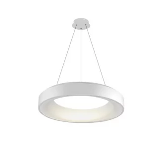 Azzardo Lampa wisząca Sovana 45 CCT styl nowoczesny aluminium akryl biały AZ3436 - Lampy sufitowe - miniaturka - grafika 1
