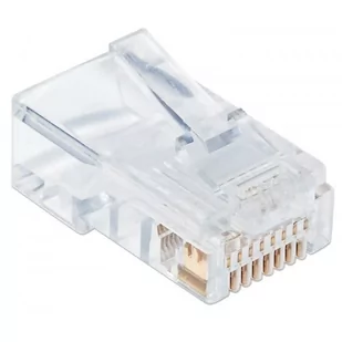Wtyk modularny Techly RJ-45 8P8C Cat.6 UTP na drut, 100 szt. - Pozostałe akcesoria sieciowe - miniaturka - grafika 1