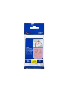 Brother Taśma Brother wstążka 12mm x 4m złoty nadruk różowe tło Taśma Brother wstążka 12mm x 4m złoty nadruk różowe tło TZERE34 - Taśmy do drukarek barwiące - miniaturka - grafika 4