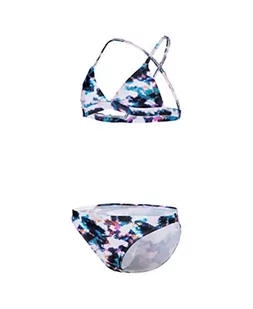 ARENA Bikini trójkąt dla dziewczynek Tie And Dye - Stroje kąpielowe dla dziewczynek - miniaturka - grafika 1