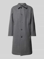 Płaszcze męskie - Płaszcz z mieszanki wełny z listwą guzikową model ‘NOVELLO’ - miniaturka - grafika 1