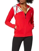 Kurtki męskie - Kempa Core 2.0 męska kurtka z kapturem, czerwony/ciemnoszary melanż, XXL - miniaturka - grafika 1