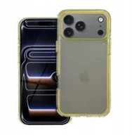 Etui i futerały do telefonów - Futerał MATRIX CLEAR do IPHONE 17 Pro Max żółty - miniaturka - grafika 1