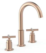 Baterie umywalkowe - Bateria umywalkowa TRES Montblanc 24-K Matowe Różowe złoto 28310501OPM - miniaturka - grafika 1