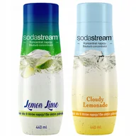 Syropy i koncentraty owocowe - Sodastream Zestaw syropów Lemon Lime Lemonade - miniaturka - grafika 1