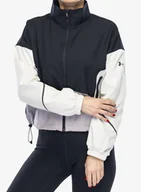 Kurtki i kamizelki sportowe męskie - Kurtka damska Under Armour UA Unstoppable Jacket - black/summit white/tetra gray - miniaturka - grafika 1