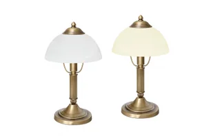 Lampa stołowa mosiężna AK-B1B - Lampy stojące - miniaturka - grafika 1