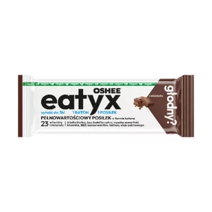 eatyx Baton Czekoladowy, Pełnowartościowy Posiłek w Formie Batona, 60g - Szybkie dania obiadowe - miniaturka - grafika 1