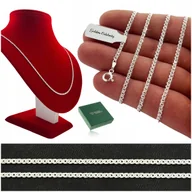 Biżuteria dla dzieci - Naszyjnik Łańcuszek 925 40Cm Lśniący Prezent Dla Dziewczynki - miniaturka - grafika 1