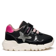 Buty dla dziewczynek - Sneakersy Geox B Flexyper Mini B566NB 054AS C0922 M Czarny - miniaturka - grafika 1