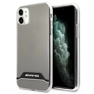 Etui AMG do iPhone 11 6,1" przezroczysty/transparent hardcase Electroplate Black&White - Etui i futerały do telefonów Etui AMG do iPhone 11 6,1" przezroczysty/transparent hardcase Electroplate Black&White - Etui i futerały do telefonów - miniaturka - grafika 1