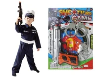 Stroje karnawałowe - Zestaw Strój Policjanta 134/140 z zestawem policyjnym MK129 - miniaturka - grafika 1