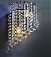Lampy ścienne - Light Crystal Fala kinkiet 2-punktowy 9009-1 9009-1 - miniaturka - grafika 1