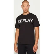 Koszulki męskie - Replay T-shirt | Regular Fit - miniaturka - grafika 1