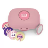 Lunch boxy - Monbento Monbento Gram Pink Blush 0,6 L Różowy Lunch Box Dla Dzieci Plastikowy - miniaturka - grafika 1