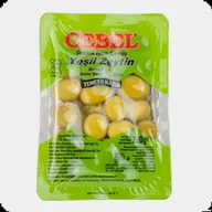 Pasztet i przetwory mięsne - Turecki Oliwki zielone koktajlowe z pestką 200g Cebel - miniaturka - grafika 1