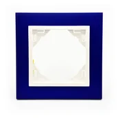 Klawisze i ramki - EFAPEL ANIMATO RAMKA 1-KROTNA NIEBIESKI LODOWY 90910 TZG - miniaturka - grafika 1