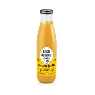 Bracia Sadownicy Sok Tłoczony 750 Ml Jabłko Z Pomarańczą - Soki i napoje niegazowane - miniaturka - grafika 1
