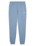 Spodnie sportowe męskie - Puma Spodnie dresowe w kolorze błękitnym - miniaturka - grafika 1