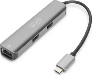 Stacja/replikator Digitus USB-C DA-70892 - Stacje dokujące i replikatory portów - miniaturka - grafika 1