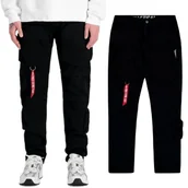 Odzież taktyczna i umundurowanie - Spodnie Alpha Industries Tactical Pant 148207 03 - Czarne 33 - miniaturka - grafika 1