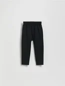 Spodenki dla niemowląt - Reserved - Bawełniane legginsy - czarny - miniaturka - grafika 1