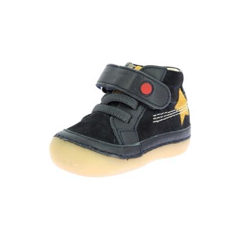 KICKERS SOKISTIC Botki dla chłopców, unisex, dla dzieci, 36 EU, Granatowa gwiazda, 3 UK Child