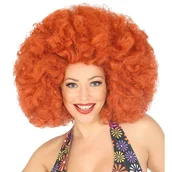 Dodatki do strojów karnawałowych - Peruka Mega Afro Ruda - miniaturka - grafika 1