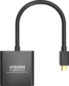 Złącza, przejściówki, adaptery - VISION Professional installationstauglicher Adapter Mini-DisplayPort zu VGA - 30 JAHRE GARANTIE - miniaturka - grafika 1