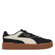 Sneakersy damskie - Sneakersy Puma Carina 3.0 Luxe SD 400725 03 Czarny - miniaturka - grafika 1