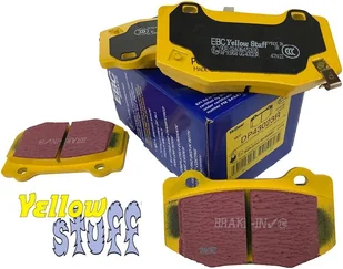 Klocki hamulcowe tylne EBC YellowStuff Ford Mustang Shelby GT350 5,2 V8 2016-2020 - Klocki hamulcowe - miniaturka - grafika 5
