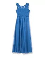 Sukienki - Vila Kobiety Vilynnea Maxi Dress Sukienka, Niebieski, 36 - miniaturka - grafika 1
