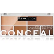 Bronzery i konturowanie twarzy - Makeup Revolution Paleta do konturowania Relove MeMedium 11,2 g - miniaturka - grafika 1