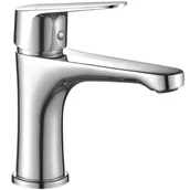 Baterie umywalkowe - Bateria Umywalkowa Stojąca Z Korkiem Sagra - miniaturka - grafika 1