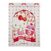 Zeszyty szkolne - Zeszyt B5 w Linie Biało Czerwony Hello Kitty 20 kartek - miniaturka - grafika 1